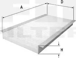 FIL Filter HCK 7174-2 - Фильтр воздуха в салоне autosila-amz.com