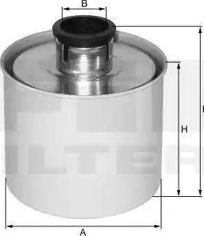 FIL Filter HP 763 A - Воздушный фильтр, двигатель autosila-amz.com