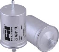 DJ Parts FF1221 - Топливный фильтр autosila-amz.com