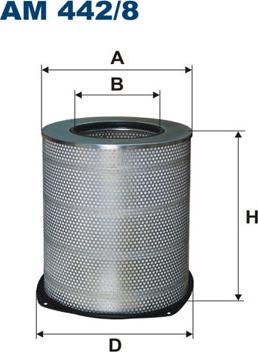 Filtron AM442/8 - Воздушный фильтр, двигатель autosila-amz.com