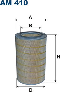 Filtron AM410 - Воздушный фильтр, двигатель autosila-amz.com