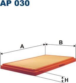 Filtron AP030 - Воздушный фильтр, двигатель autosila-amz.com