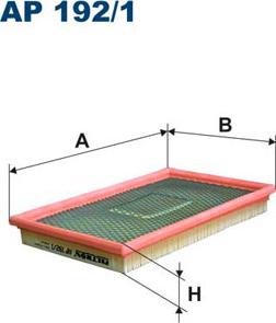 Filtron AP192/1 - Воздушный фильтр, двигатель autosila-amz.com