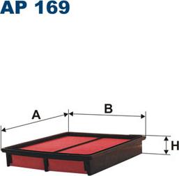 Filtron AP169 - Воздушный фильтр, двигатель autosila-amz.com