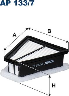 Filtron AP 133/7 - Воздушный фильтр, двигатель autosila-amz.com