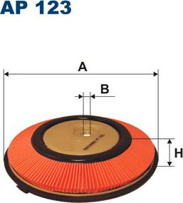 Filtron AP123 - Фильтр возд. autosila-amz.com