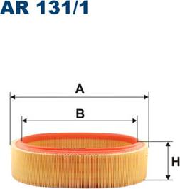 Filtron AR131/1 - Воздушный фильтр, двигатель autosila-amz.com