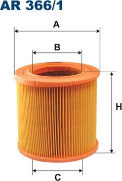 Filtron AR366/1 - Воздушный фильтр, двигатель autosila-amz.com