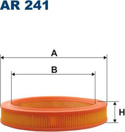 Filtron AR241 - Воздушный фильтр, двигатель autosila-amz.com