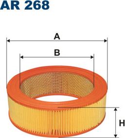 Filtron AR268 - Воздушный фильтр, двигатель autosila-amz.com