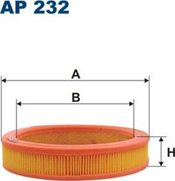 Filtron AR232 - Воздушный фильтр, двигатель autosila-amz.com