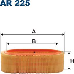 Filtron AR225 - Воздушный фильтр, двигатель autosila-amz.com