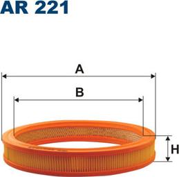 Filtron AR221 - Воздушный фильтр, двигатель autosila-amz.com