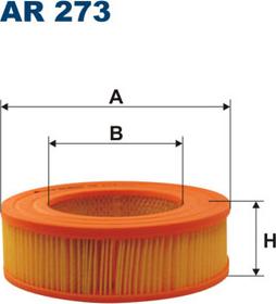 Filtron AR273 - Воздушный фильтр, двигатель autosila-amz.com