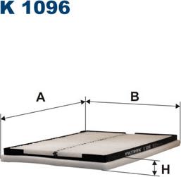 Filtron K1096 - Фильтр воздуха в салоне autosila-amz.com