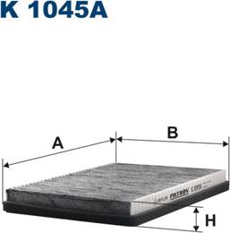 Filtron K1045A - Фильтр воздуха в салоне autosila-amz.com