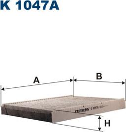 Filtron K1047A - Фильтр воздуха в салоне autosila-amz.com