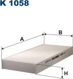 Filtron K1058 - Фильтр воздуха в салоне autosila-amz.com