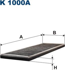 Filtron K1000A - Фильтр воздуха в салоне autosila-amz.com