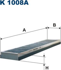 Filtron K1008A - Фильтр воздуха в салоне autosila-amz.com