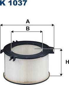 Filtron K1037 - Фильтр воздуха в салоне autosila-amz.com