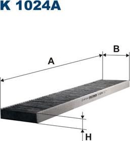 Filtron K1024A - Фильтр воздуха в салоне autosila-amz.com