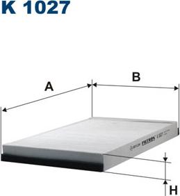 Filtron K1027 - Фильтр воздуха в салоне autosila-amz.com