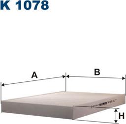 Filtron K1078 - Фильтр воздуха в салоне autosila-amz.com