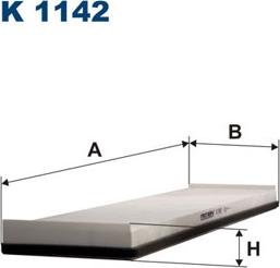 Filtron K1142 - Фильтр воздуха в салоне autosila-amz.com