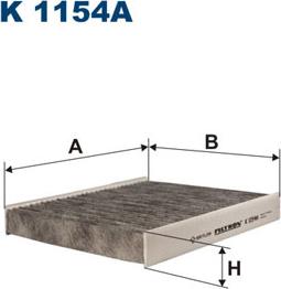 Filtron K1154A - Фильтр воздуха в салоне autosila-amz.com