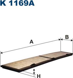 Filtron K1169A - Фильтр воздуха в салоне autosila-amz.com