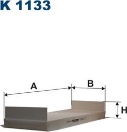 Filtron K1133 - Фильтр воздуха в салоне autosila-amz.com