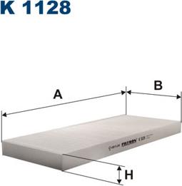 Filtron K1128 - Фильтр воздуха в салоне autosila-amz.com