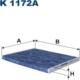 Filtron K1172A - Фильтр воздуха в салоне autosila-amz.com