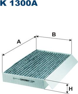 Filtron K1300A - Фильтр воздуха в салоне autosila-amz.com