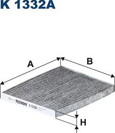 Filtron K1332A - Фильтр воздуха в салоне autosila-amz.com