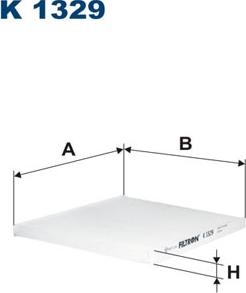 Filtron K1329 - Фильтр воздуха в салоне autosila-amz.com