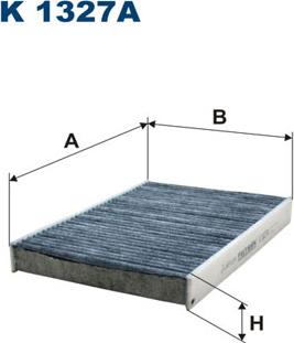 Filtron K1327A - Фильтр воздуха в салоне autosila-amz.com
