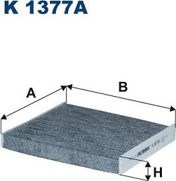 Filtron K1377A - Фильтр воздуха в салоне autosila-amz.com