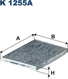 Filtron K1255A - Фильтр воздуха в салоне autosila-amz.com