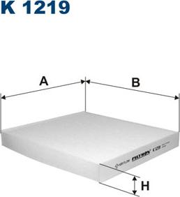 Filtron K1219 - Фильтр воздуха в салоне autosila-amz.com