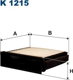 Filtron K1215 - Фильтр воздуха в салоне autosila-amz.com