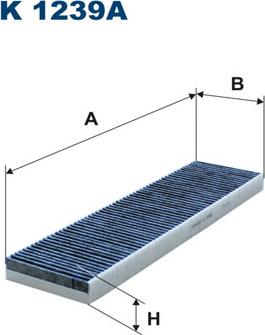 Filtron K1239A - Фильтр воздуха в салоне autosila-amz.com