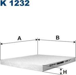 Filtron K1232 - Фильтр воздуха в салоне autosila-amz.com