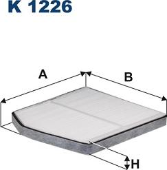 Filtron K1226 - Фильтр воздуха в салоне autosila-amz.com