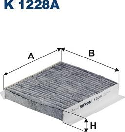 Filtron K 1228A - Фильтр воздуха в салоне autosila-amz.com