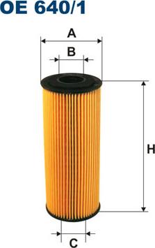 Filtron OE640/1 - Масляный фильтр autosila-amz.com