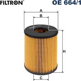 Filtron OE 664/1 - Масляный фильтр autosila-amz.com