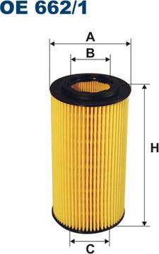 Filtron OE662/1 - Масляный фильтр autosila-amz.com