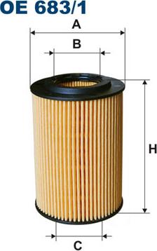 Filtron OE683/1 - Масляный фильтр autosila-amz.com